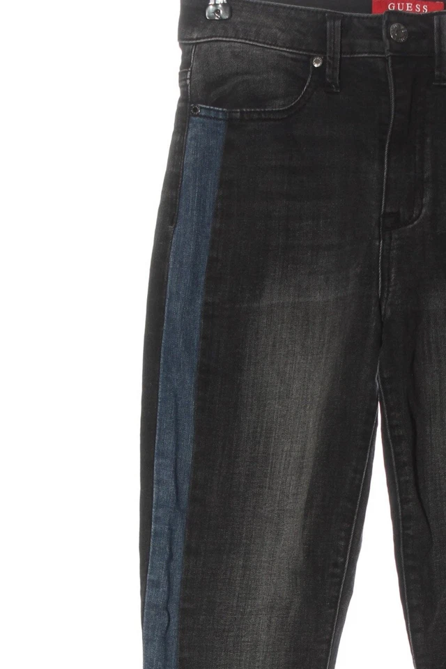 GUESS Jeans taille haute Dames Jeans T EU 34 noir-bleu style décontracté - Photo 3/4