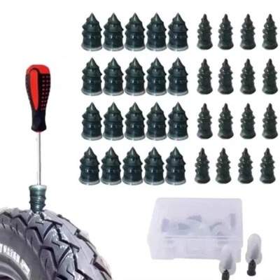 MAXSTORE-FR 20X Kit De Réparation Pneu Tubeless Mèches Mèche Voiture Auto Moto Crevaison