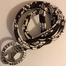 Retired Rare Vera Bradley Lanyard Clip  Key Ring Imperial Toile Excellent
