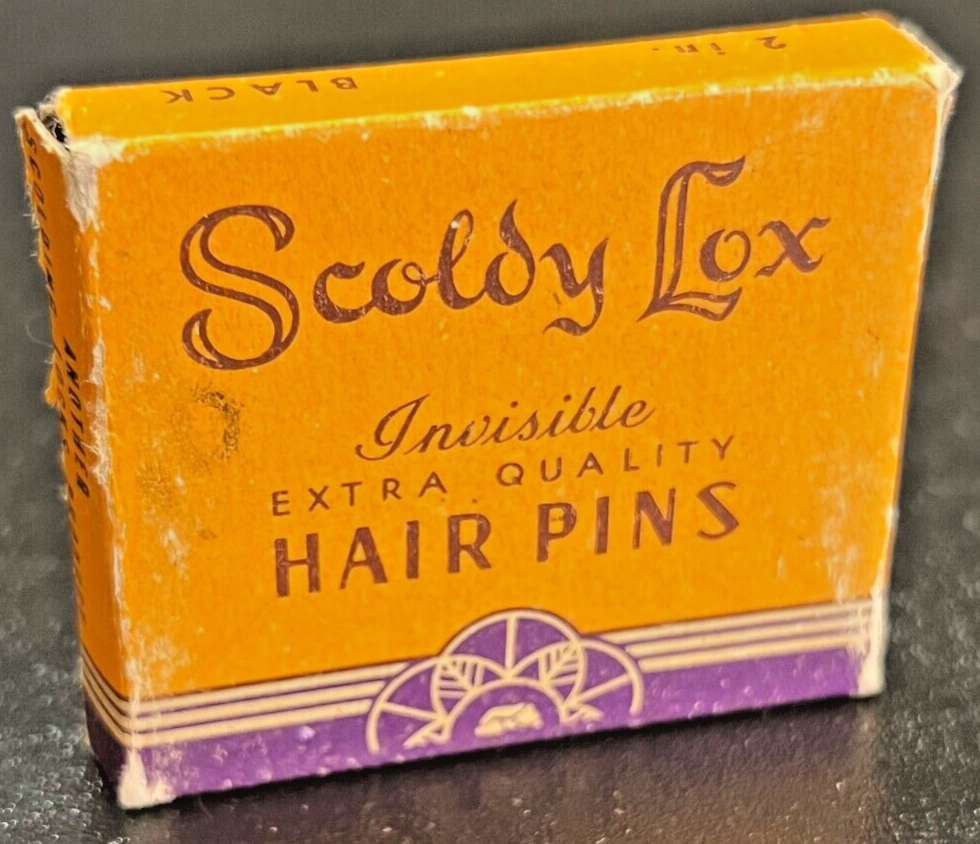 Vintage Scoldy Lox Invisible Black Hair Pins Extra Quality 2  display picture 1