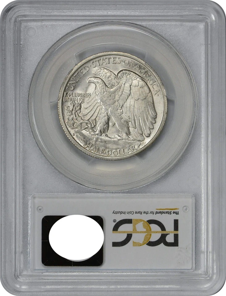 1942-S Walking Liberty Half Dollar MS65 PCGS - Image 2 of 2