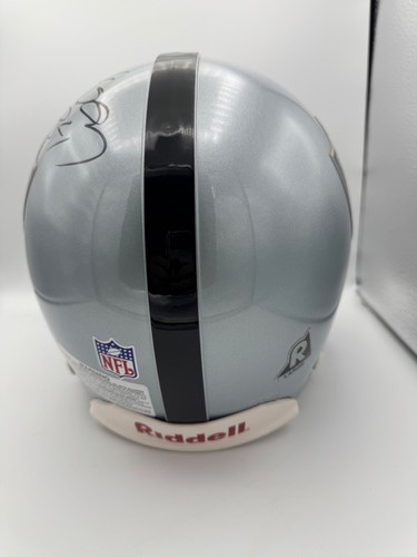 Bo Jackson Signed Los Angeles Raiders Full Size Authentic Helmet VSR4 Tristar - Picture 3 of 9
