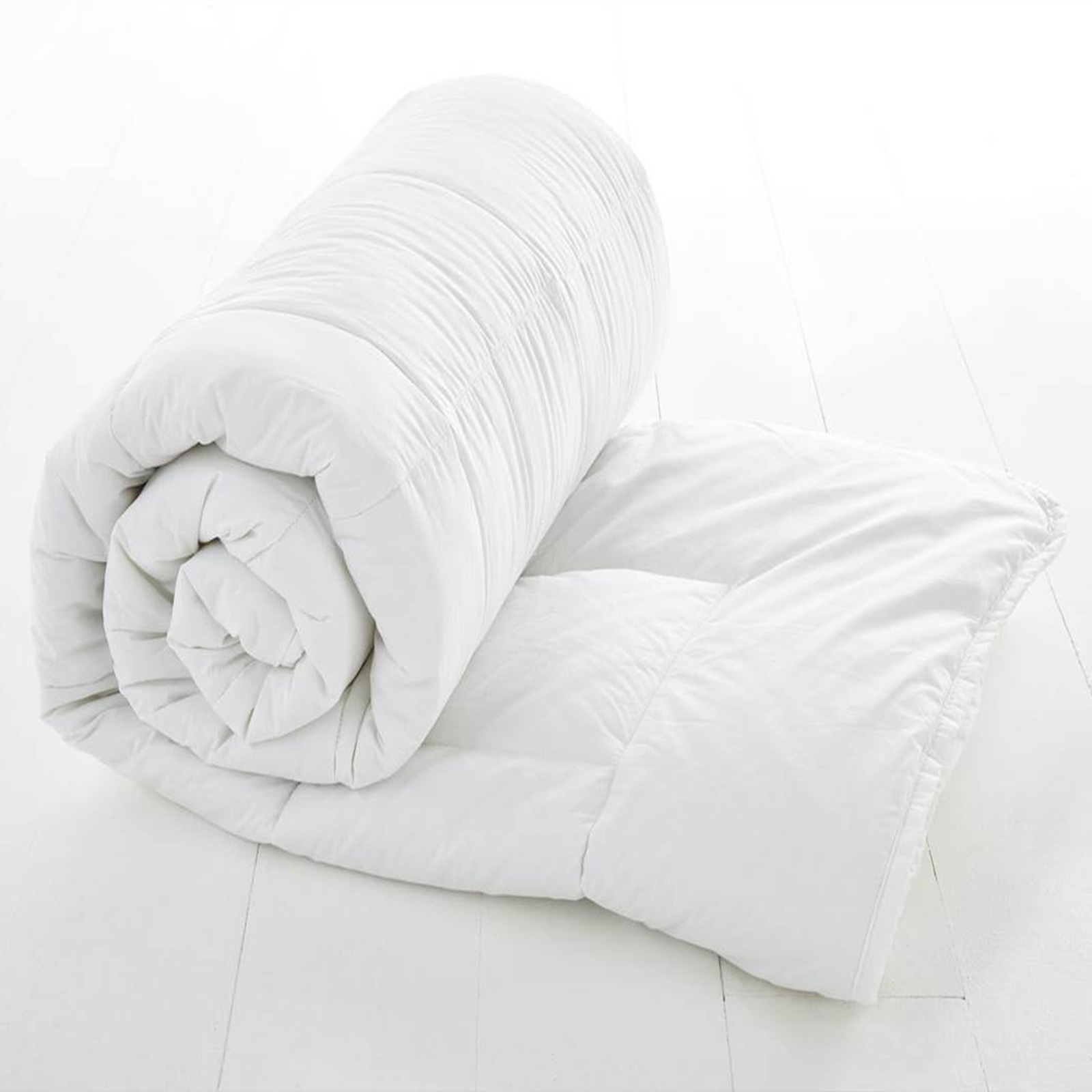 Couette 220x240 cm microfibre 450g tempérée de fabrication française - 2