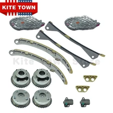Engine Timing Chain Kit For Hyundai/Kia Santa Fe Sorento Azera Genesis 3.3L&3.8L