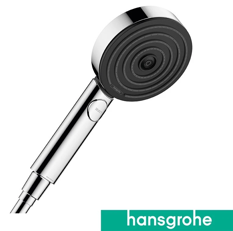 Hansgrohe Handbrause Duschkopf Brausekopf Pulsify Select S 3jet chrom 24110000