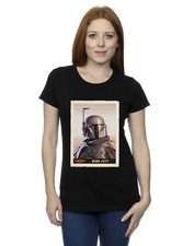 Star Wars Mujer The Mandalorian Boba Fett Camiseta
