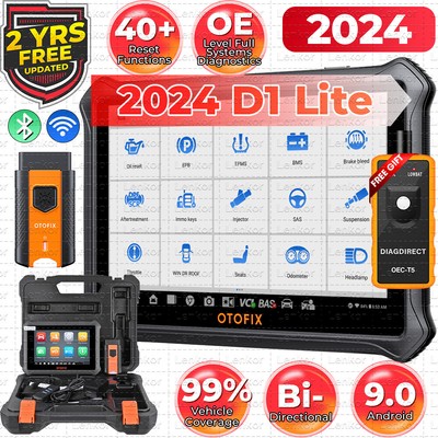 2024 OTOFIX D1 Lite OBD2 Scanner Diagnostic Tool CANFD & DoIP Bidirectional Scan