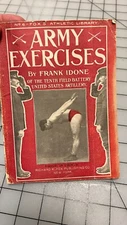 "Army Exercises", Paper, WW1 Military, 1914 dated original Vintage Military Book
