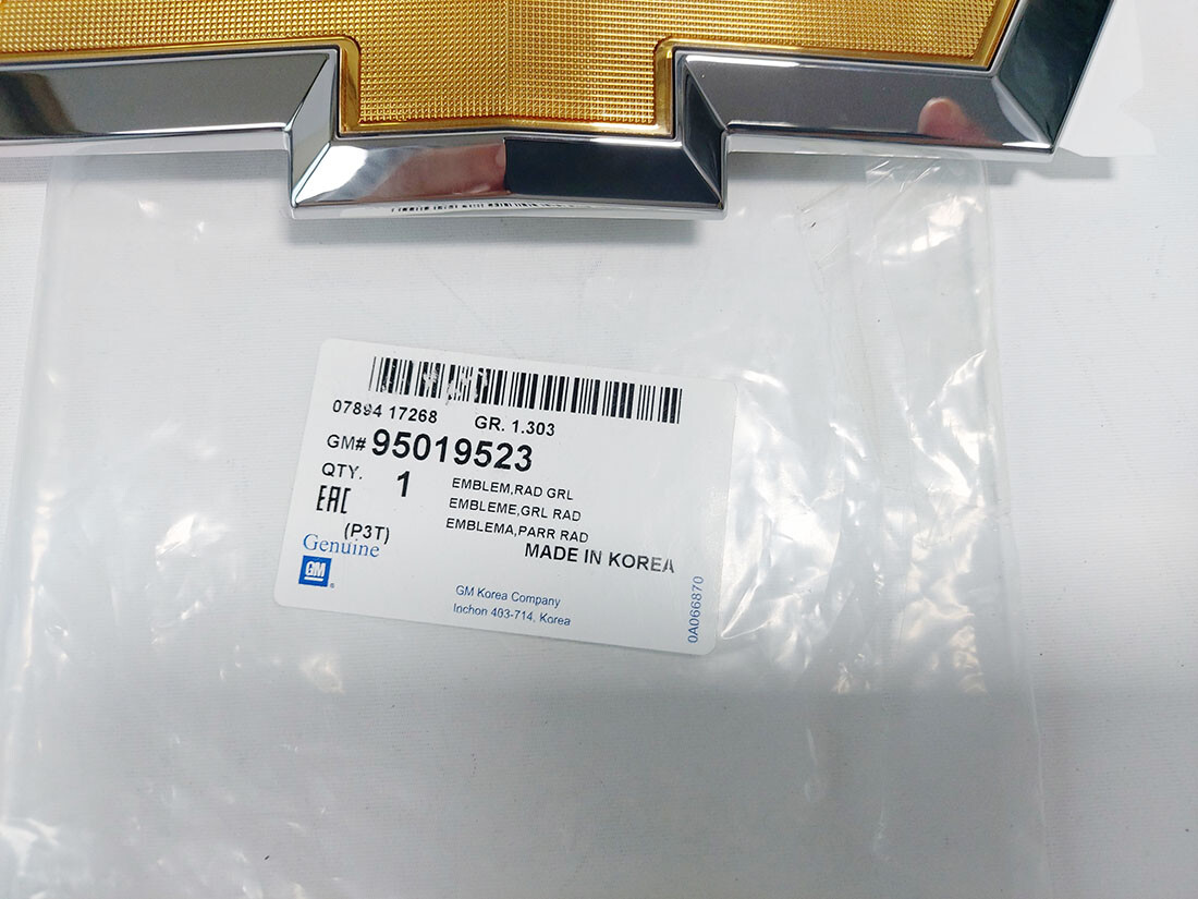 OEM 95019523(95122465) Front Hood Emblem Logo 1p For 2011 2016  