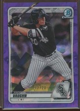 Andrew Vaughn 2020 Bowman Chrome Sapphire Purple Refractor /20 WHITE SOX