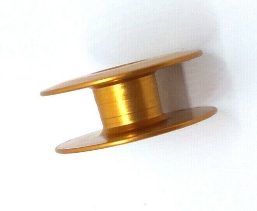 10X Bobbin (alum.), yellow/gold color #272152-Y for All Plain Sewers - Picture 3 of 3