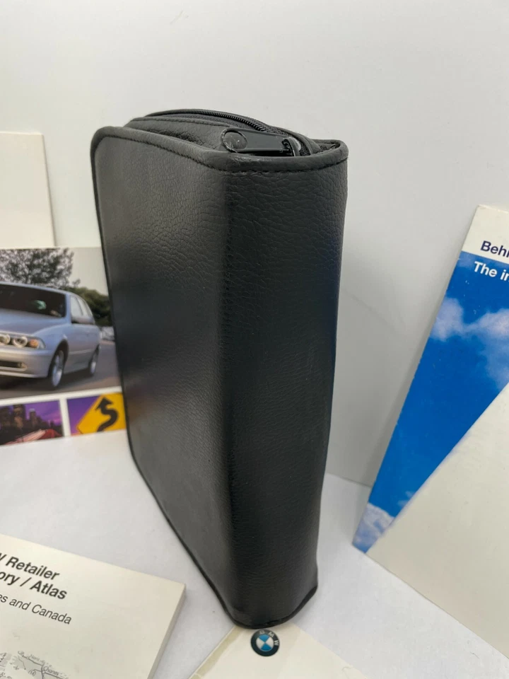 BMW Serie 3 323i 328i 1999 servicio al propietario y garantía conjunto Atlas con estuche Foto 4 de 4