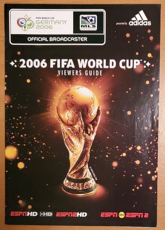 2006 FIFA WORLD CUP VIEWERS GUIDE - GERMANY, ADIDAS, SOCCER, FUTBOL