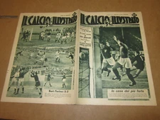 IL SOCCER ILLUSTRATO N°1 JANUARY 1940 MILAN-ROME LAZIO-AMBROSIANA BARI-TORINO