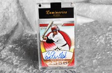 2024 Topps Luminaries CARLTON FISK Auto /10 Hit Kings Autograph Card Red Sox HOF