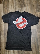 Ghostbusters Stay Puff Marshmallow Man Men's Medium M T-Shirt Dark Grey