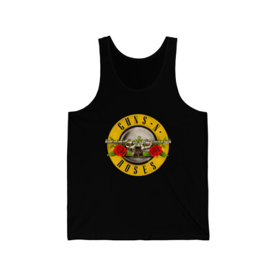 Guns n Roses tank top, Guns n Roses Unisex Jersey Tank, Rock tank