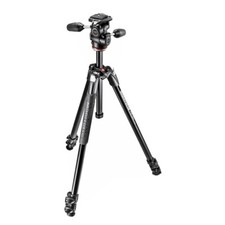 Manfrotto MK290XTA3-3W 290 Xtra Aluminum Tripod with 804 3-Way Pan/Tilt Head