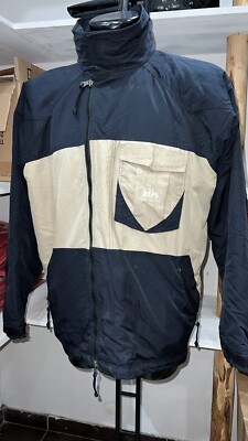 HELLY HANSEN POLYESTERJACKE gebraucht Herren Man blau-weiß Gr. L PGS682PI