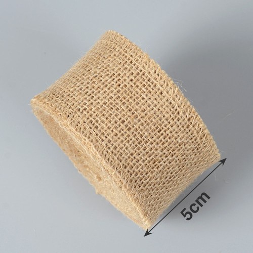 Crafts Jute Burlap Ribbon Wedding Decorative Bag Warrping Gift Packing - Picture 11 of 14