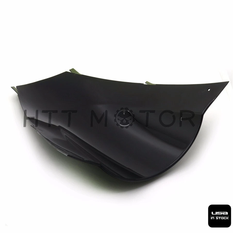 Parabrisas negro apto para Kawasaki Ninja ZX12R 2002-2005 ZX-12R Foto 3 de 4