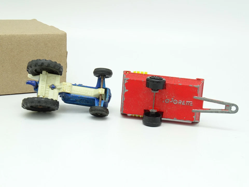 Majorette 1/60 - Trattore + Rimorchio - Immagine 3 di 3