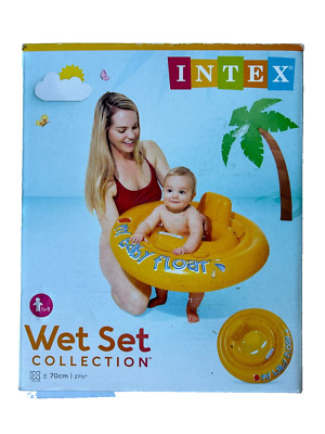 Intex Schwimmsitz Baby Float 70 cm - Aufblasbare Schwimmhilfe Retoure