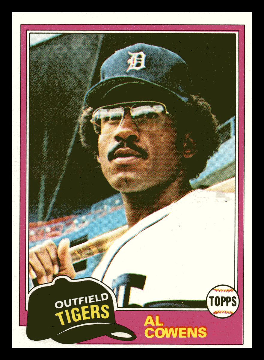 1981 Topps Al Cowens Detroit Tigers #123 VG-EX Baseball Card | eBay