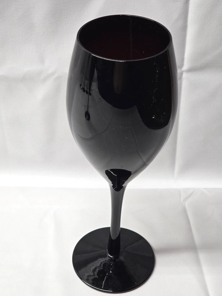 Copa de vino Artland Libbey Mikasa AMATISTA NEGRA 9" - Juego de 2 - LEER DESCRIPCIÓN Foto 3 de 4