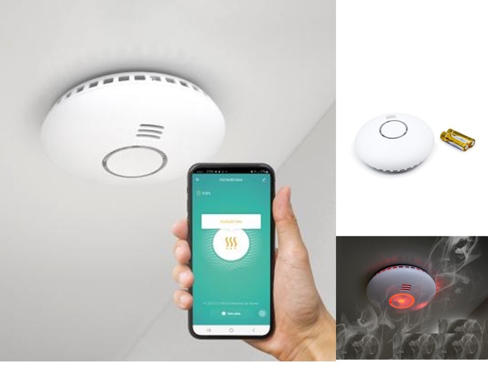 Offerta Avidsen 127065: Rilevatore Fumo WiFi Alexa al Miglior Prezzo