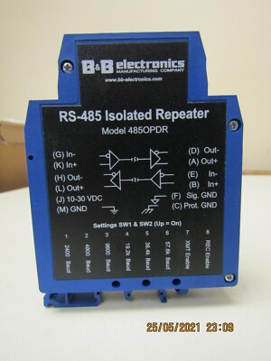 B&B ELECTRONICS RS-485 ISOALTED REPEATER- NEW