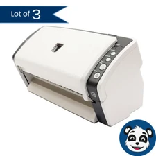 Lot of (3) FUJITSU fi-6130Z,  Document Scanner, No AC, No Tray, For Parts.