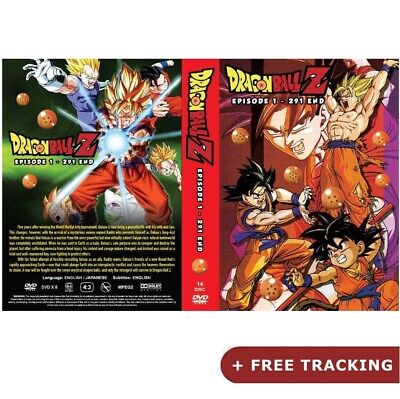 Dragon Ball Z (VOL.1 - 291 End) DVD English Version All Region