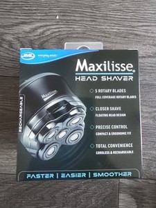 JML Maxilisse Men's Electric Head Shaver with 5 Floating Blades New