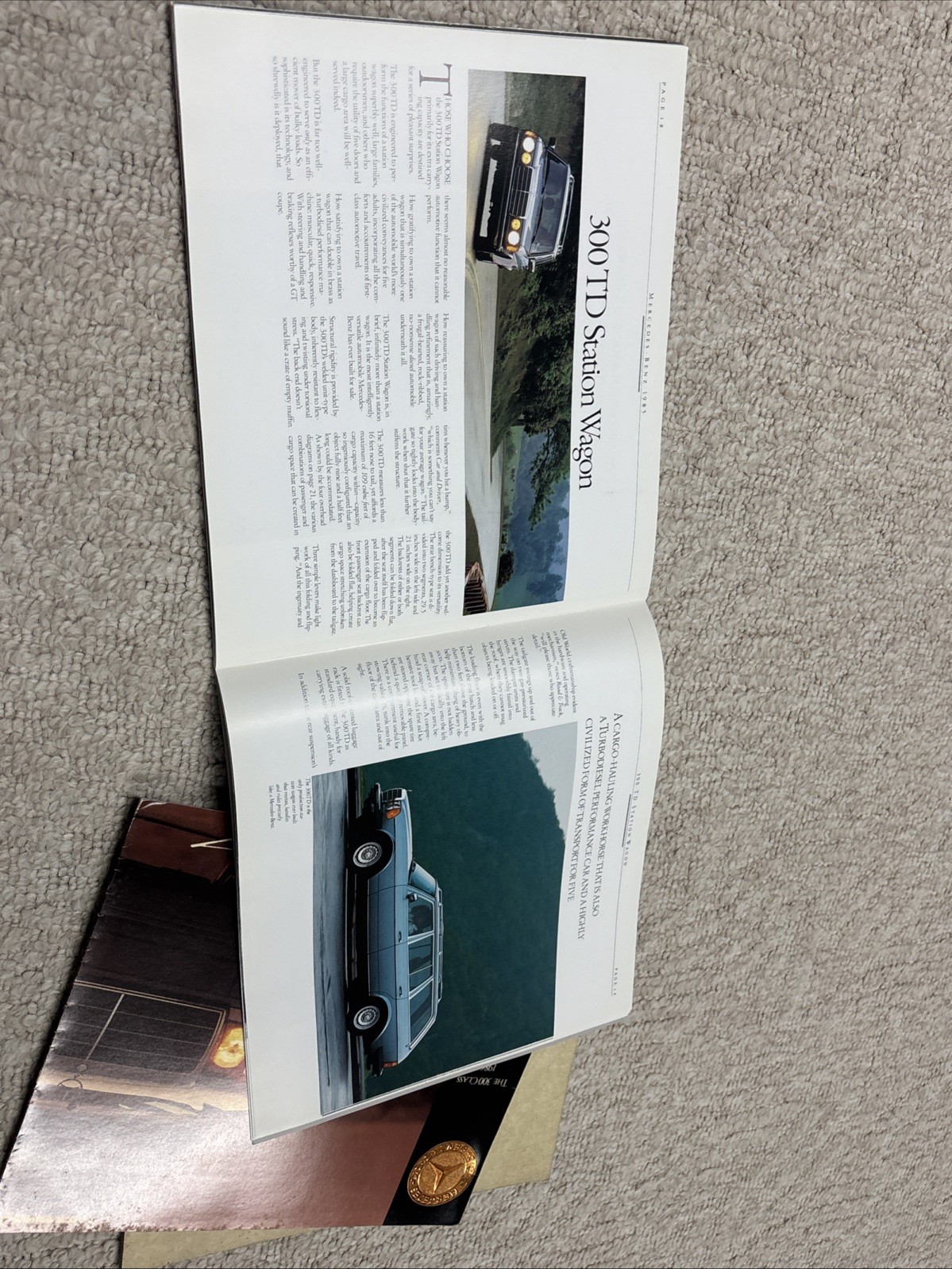 1985, 1986, 1994 Mercedes-Benz pamphlets