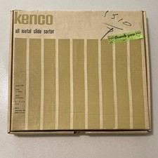 Kenco Model 450 All Metal 35mm Slide Sorter Holds 42 Slides