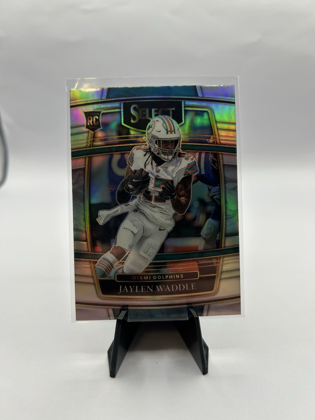 2021 Panini Select - Concourse Jaylen Waddle #48 Silver Prizm (RC)