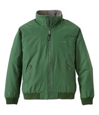 LL Bean Warm Up Jacket Mens Medium Forest Gre...
