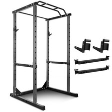 1200LBS Adjustable Power Rack Squat Rack Stan...