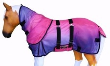 Challenger Miniature Weanling Donkey Pony Horse Foal Summer Fly Sheet Pink