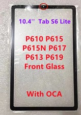 For Samsung Galaxy Tab S6 Lite P610 P615 P617 P613 P619 Front Glass Outer Panel