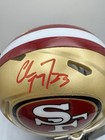 Christian McCaffrey Signed Mini Helmet San Francisco 49ers JSA COA. Autograph — photo 2
