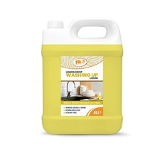 FILO Washing Up Liquid Lemon 5L Dishwashing Liquid for Dishes & Pots 2.60 per litre