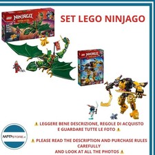 LEGO NINJAGO Mech De Combat Arin & Drago Vert Lloyd – Set 71839 + 71829