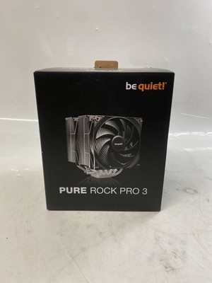 be quiet! Pure Rock Pro 3 Black CPU Fan with Heatsink Cooler