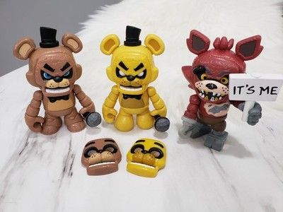 Lot 3 Funko Pop! Snaps: Five Nights at Freddy's FNAF Foxy Freddy Figure