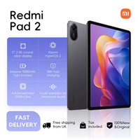 Xiaomi Redmi Pad 2 Tablet 256GB 8GB 11.0 90Hz 2.5K UK Version NEW 2025. Grey 