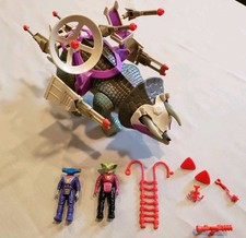 Dino Riders Triceratops With Hammerhead  And Sidewinder 1987 Tyco