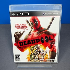 PS3 PLAYSTATION 3 DEADPOOL DEAD POOL GAME COMPLETE CIB