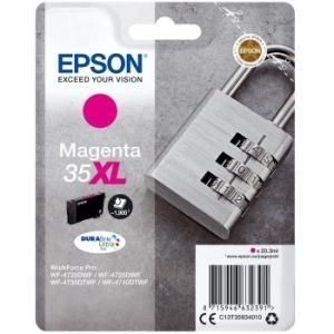 Encre magenta Epson 35XL séchage rapide anti-bavure pour des impressions nettes